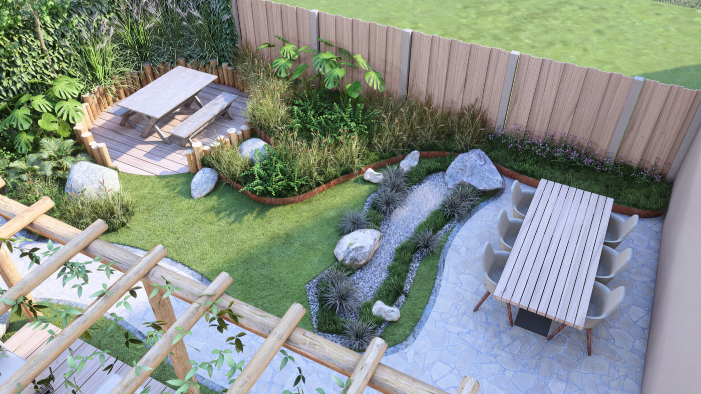 Plan Buijsman Heemskerk Tuin Velserbroek